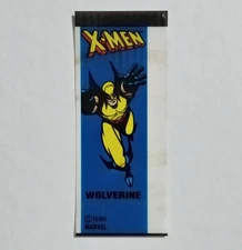 WOLVERINE / X-MEN Super Rare STICKER Stani BUBBLE GUM Marvel 1990s