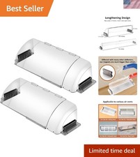 2 Pack Air Vent Deflector, Adjustable Magnetic Heat Deflector for Vents 8.5...