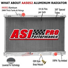 Aluminium Radiator Fit 2006-2015 2012 2013 2014 Lexus IS250 IS350 2.5L 3.5L V6