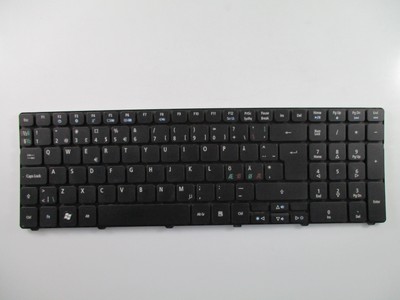 Nordic Keyboard PACKARD BELL EASYNOTE TE11HC MP-09B26DN-442 KBI170A045 Original