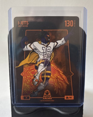 Justin Jefferson J-JETTS 12 NON Foil Bo Jackson Battle Arena Update 2025 Fire