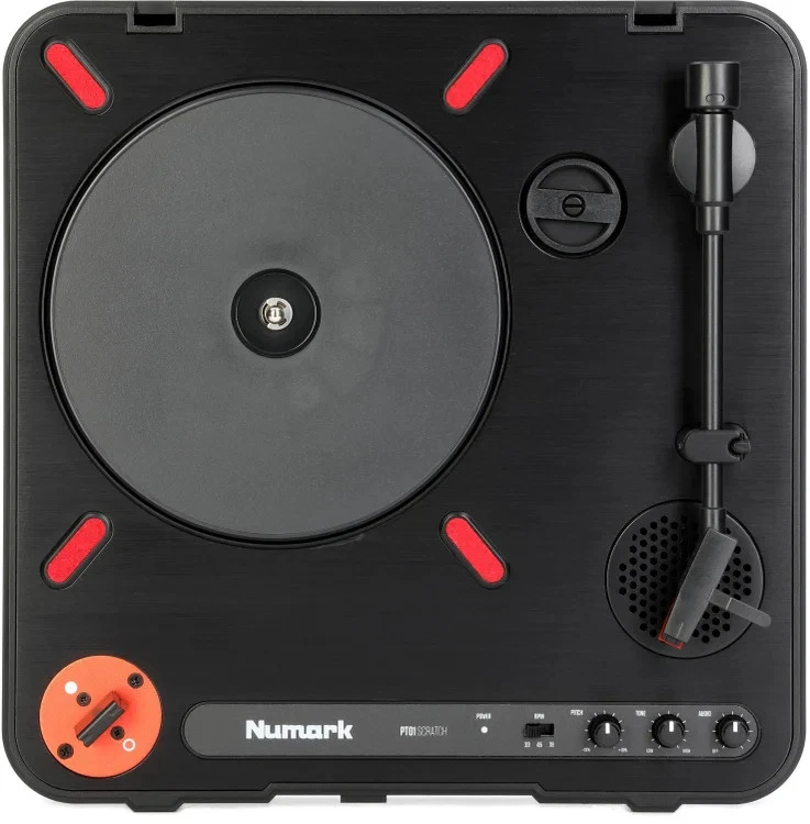 DJ機材 Supreme Numark PT01 Portable Supreme Numark PT01 Portable Turntable Red - SS20 - US