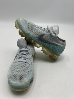 nike vapormax flyknit grey and blue