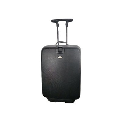 Vintage Samsonite Hardshell Spinner Upright Suitcase Luggage Black 27''