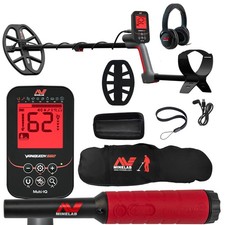 Minelab VANQUISH 560 Waterproof Metal Detector with Pro-Find 40 and Carry Bag