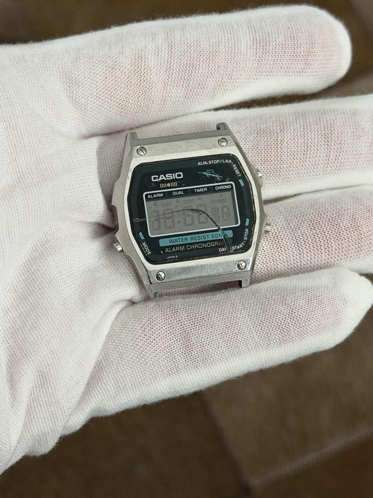 WS-70 Module Sports 145 JDM Men’s Digital 1980s Casio Vintage Rare Marlin Watch - vintagewatches.pk