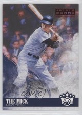 2018 Diamond Kings Name Variation Artist Proof Red Mickey Mantle (The Mick) v3x