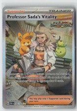 Professor Sada's Vitality Holo Special Illustration Rare SV04: Paradox Rift 256/ on eBay