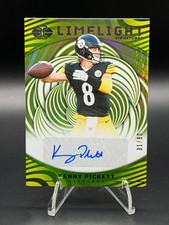 2023 Panini Illusions Limelight Signatures Blue /80 Kenny Pickett #LS-KP Auto