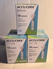 Sealed Boxes-500 ACCU CHEK SOFTCLIX Lancets 100x5 -Exp 2029-Free Ship 