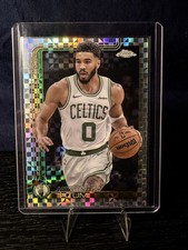 BARGAIN BIN: 2025 Topps Chrome Basketball Jayson Tatum X-Fractor