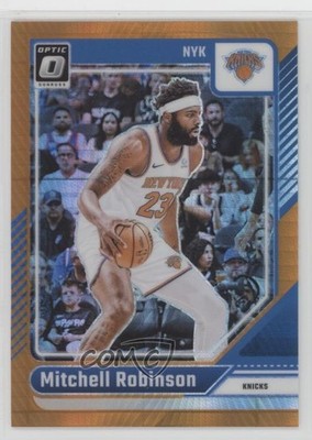 2024-25 Panini Donruss Optic Orange Hyper Prizm 2/299 Mitchell Robinson #96 07r3
