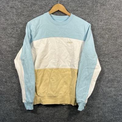 Golf Wang Crewneck Sweatshirt Mens Medium Tyler The Creator Color Block Striped