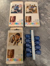 Sylvania Blue Dot Flashbulbs M2B- 3 Packs, Total Of 33 Bulbs- Brand New