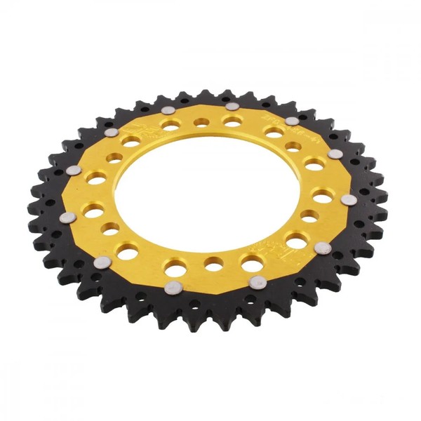 Kettenrad Alu Gold 41-ZäHne 520-Teilung FüR Suzuki GSX-R 1000 ZUF Bj. 2013-2014-image