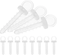 Cabilock Christmas Foam Ornaments Hanger Caps: 100pcs Ball Snap Locking... 