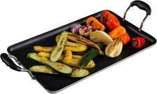 Heavy Duty Tortilla Cast Iron Griddle Oval Skillet Comal Para Tortillas Flat Pan