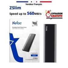 Disque Dur Externe Portable SSD Type C Stockage grande capacité 2 To Vites 550MB