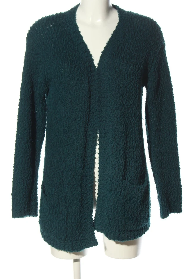 FOREVER 21 Cardigan Donna Giacca Taglia IT 42 turchese stile casual - Immagine 4 di 4