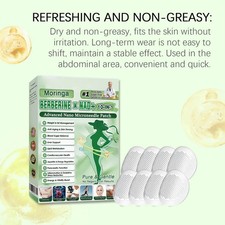 Moringa Berberine 10-in-1 Advanced Nano Microneedle Patch 7pcs/box 