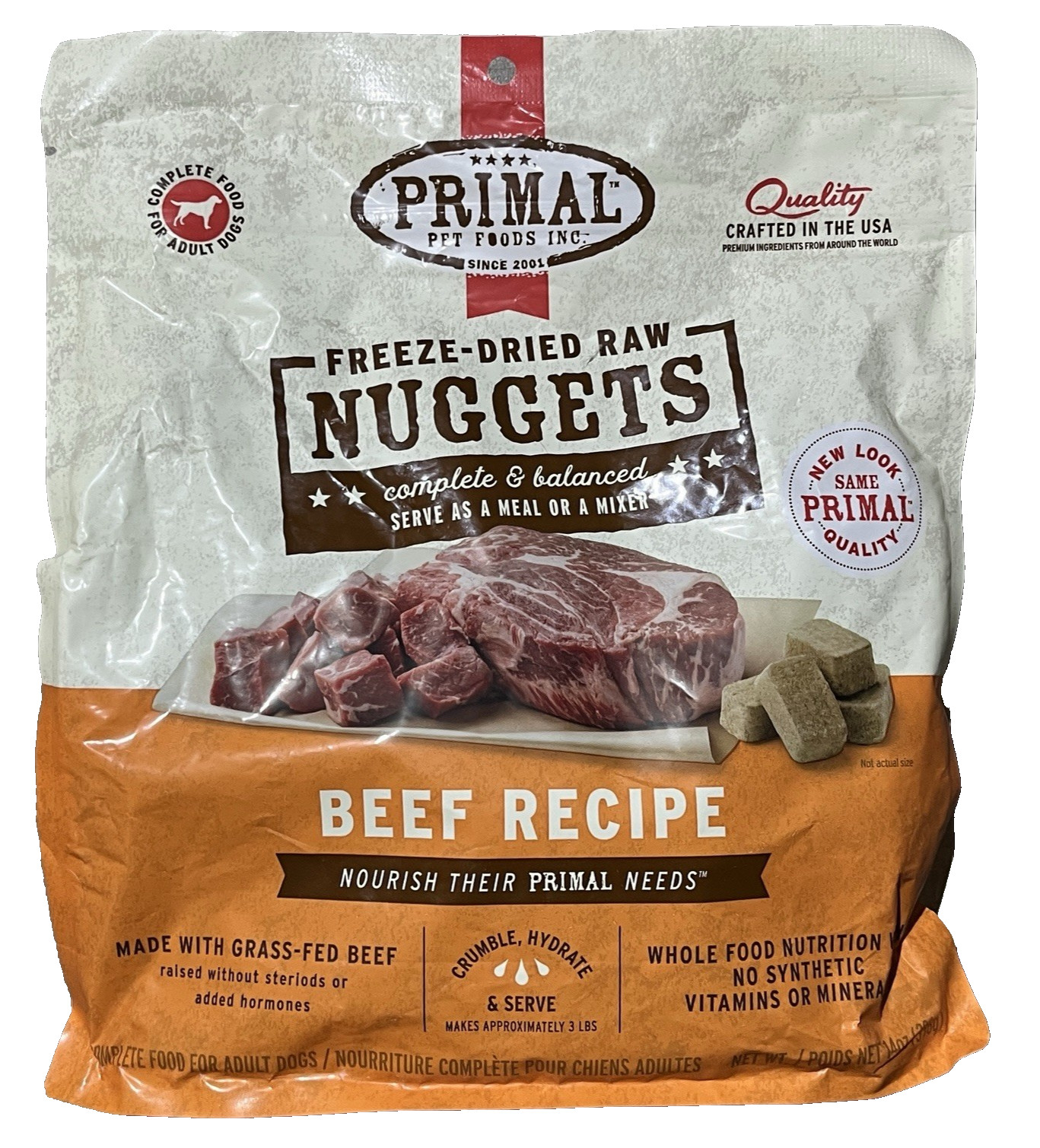 Nuggets Beef 14 Ounce Bag