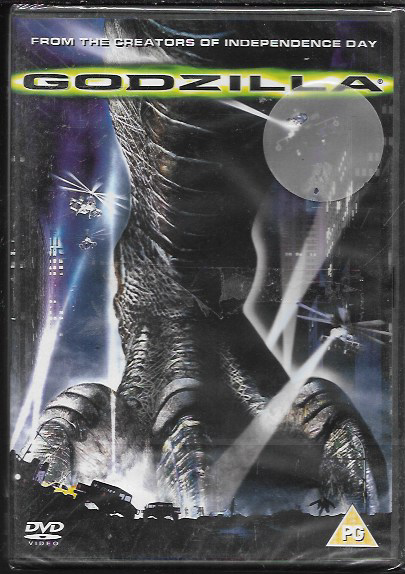 GODZILLA GENUINE R2 DVD MATTHEW BRODERICK JEAN RENO MARIA PITILLO NEW/SEALED