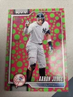 2026 Topps Series 1 Baseball #1 Easter Aaron Judge Pink & Green Polka Dots SP NY