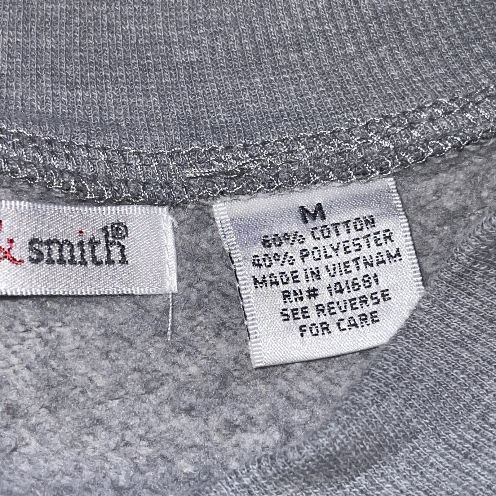Hasting & Smith Grey Snap Button Sweatshirt - image 9
