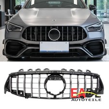 KÜHLERGRILL GT LOOK CHROM OHNE KAMERALOCH PASSEND FÜR BENZ CLA C118 X118 2019-