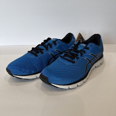 ASICS GEL-ZARACA 5 B DIRECTIORE BLUE/BLACK RUNNING SHOES MEN'S SZ 8 NIB, J50