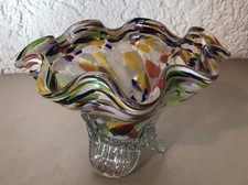 Murano, GlasSchale, Vase , Farbenfroh, Bunt
