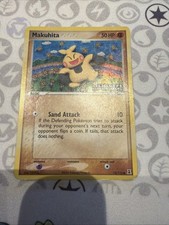 Pokemon 2005 EX Delta Species Makuhita Reverse Holo #75/113 Stamped on eBay