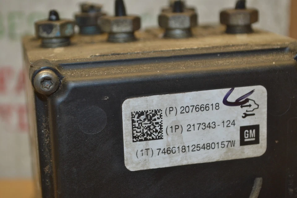 Cadillac CTS 2009-2015 ABS antibloqueo bomba de freno control 20766618 módulo 820-14a1 Foto 2 de 4