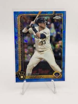 2025 Topps Chrome Update Sapphire Danny Jansen #USC122 Brewers | eBay