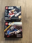 LEGO Star Wars: Captain Rex Y-Wing Microfighter (75391) And Resistance Y (75263)