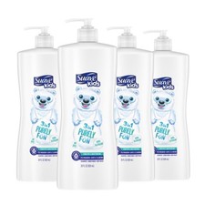 3-in-1 Kids Shampoo Conditioner Body Wash Paraben Free 28 Fl Oz Pack of 4 