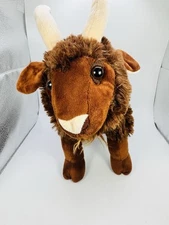 ADORE Mocha the Spotted Goat Plush Stuffed Animal Toy Bendable Legs 15”