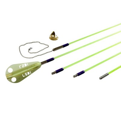 Labor Saving Devices 81-730 RoyRods 30ft Quick Connect Wire Running Rod Kit