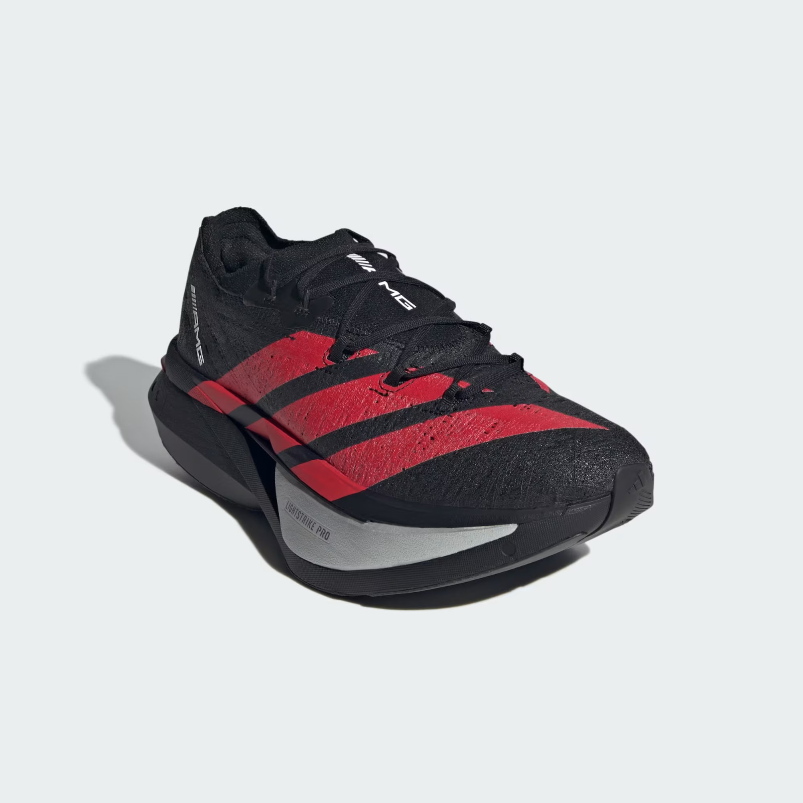 KJ6946 Mercedes AMG adidas Adizero Prime X3 Strung Core Black Lucid Red (Men's)