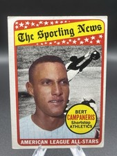 1969  Topps Bert Campaneris The Sporting News