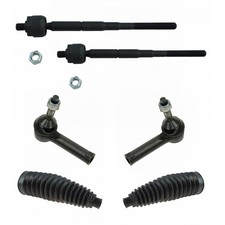 TRQ Front Steering Kit Rack & Pinion Bellow Tie Rod for Ford Flex Taurus MKS MKT