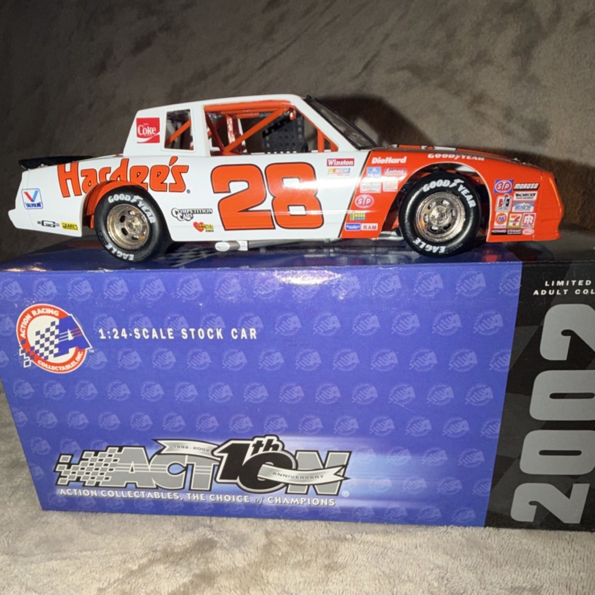 ACTION Cale Yarborough Monte Carlo #28 1984 1:24 NASCAR Ltd Ed