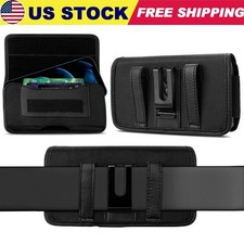 Nylon Belt Clip Holster Carrying Pouch Case For Samsung Galaxy S26+/S26 Ultra 5G