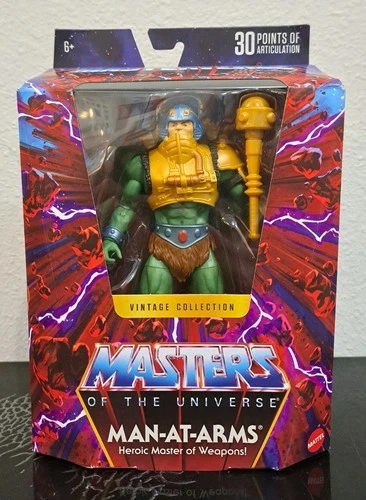 MOTU Masters of The Universe Masterverse Vintage Collection Man-At-Arms Figure