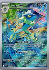 Frogadier 089/086 Holo Illustration Rare Chaos Rising Pokemon