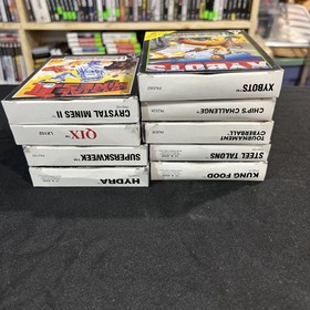 Atari Lynx Lot of 9 Box + Manual Only Lot No Games Included