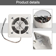 Sturdy Iron Construction Bathroom Ventilation Fan for Long Lasting Performance