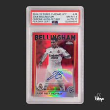 2022-23 Topps Jude Bellingham Platinum Curated UEFA Soccer Cards Checklist 12