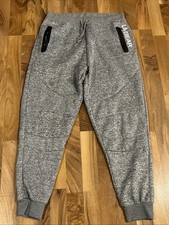 Vtg LA Gear Mens Womens Unisex Jogger Active Pants Sweats Black 80s 90s XL