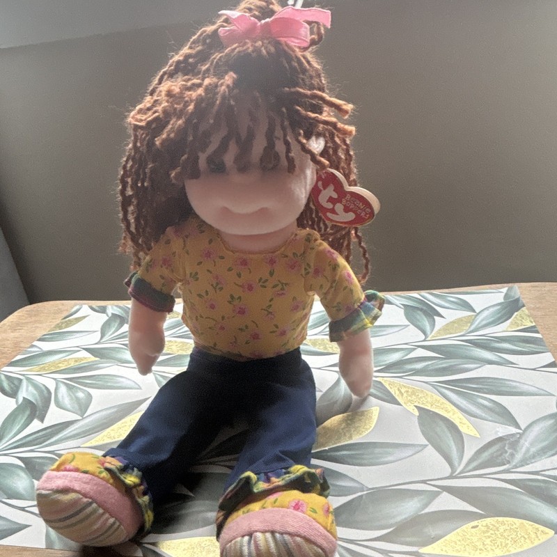 Ty Beanie Boppers Doll Loveable Lulu NOS See Description
